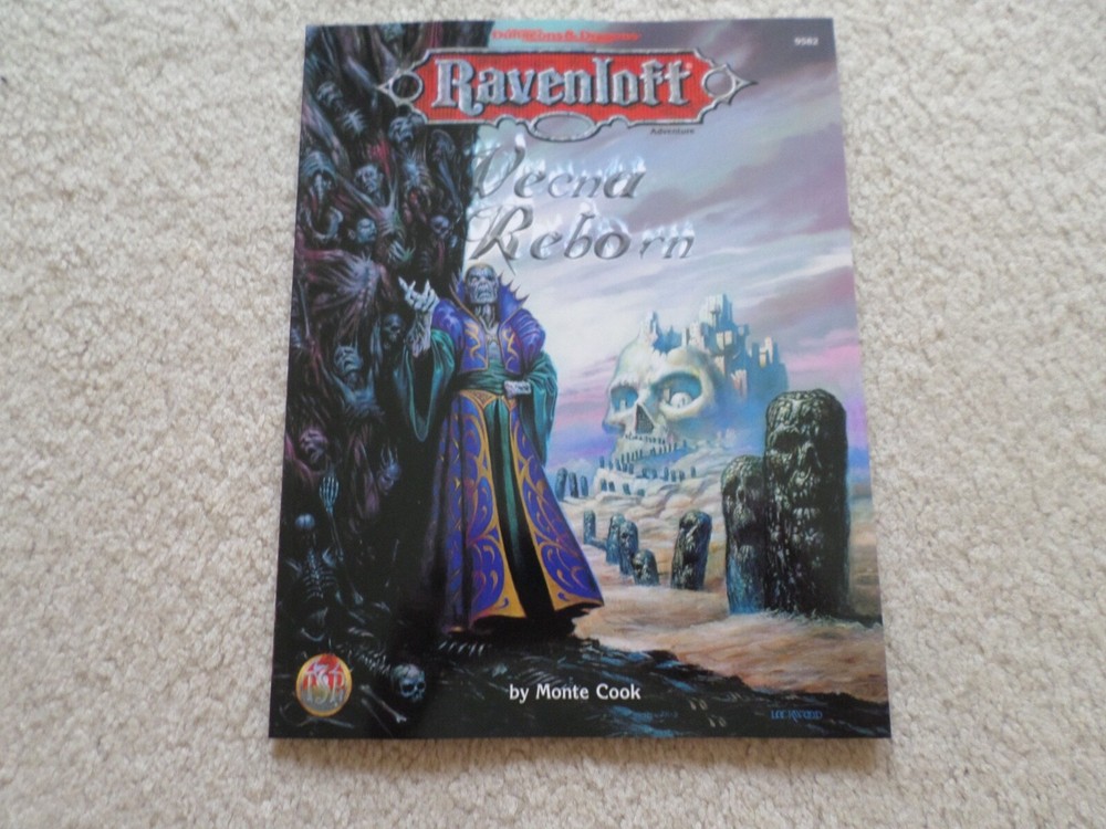 Vecna Reborn Dungeons & Dragons Ravenloft adventure module