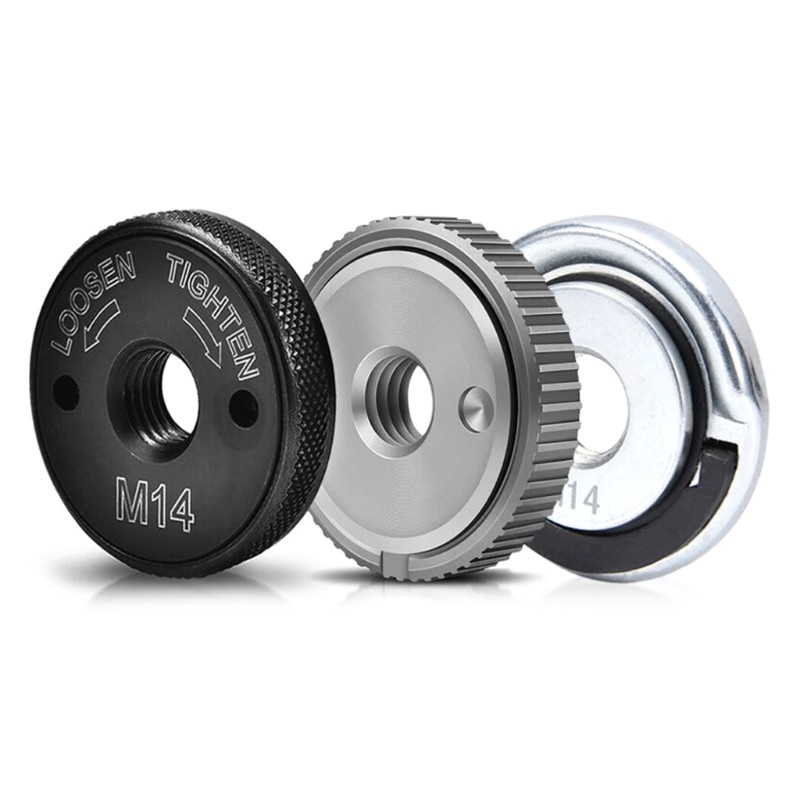 1pc / 3 Pcs Flange Nut Set Tools M14 Angle Grinder Inner Thread Outer Set