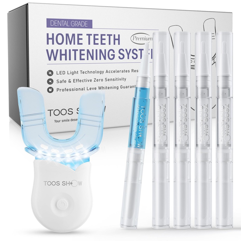 Teeth Whitening Kit for Sensitive Teeth,with 4 5 Count, Transparency