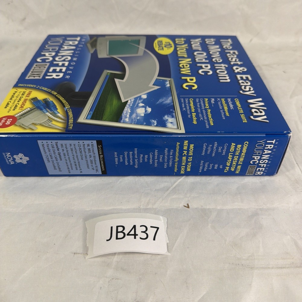 Nova Development IntelliMover® Transfer Your PC® Deluxe - JB437