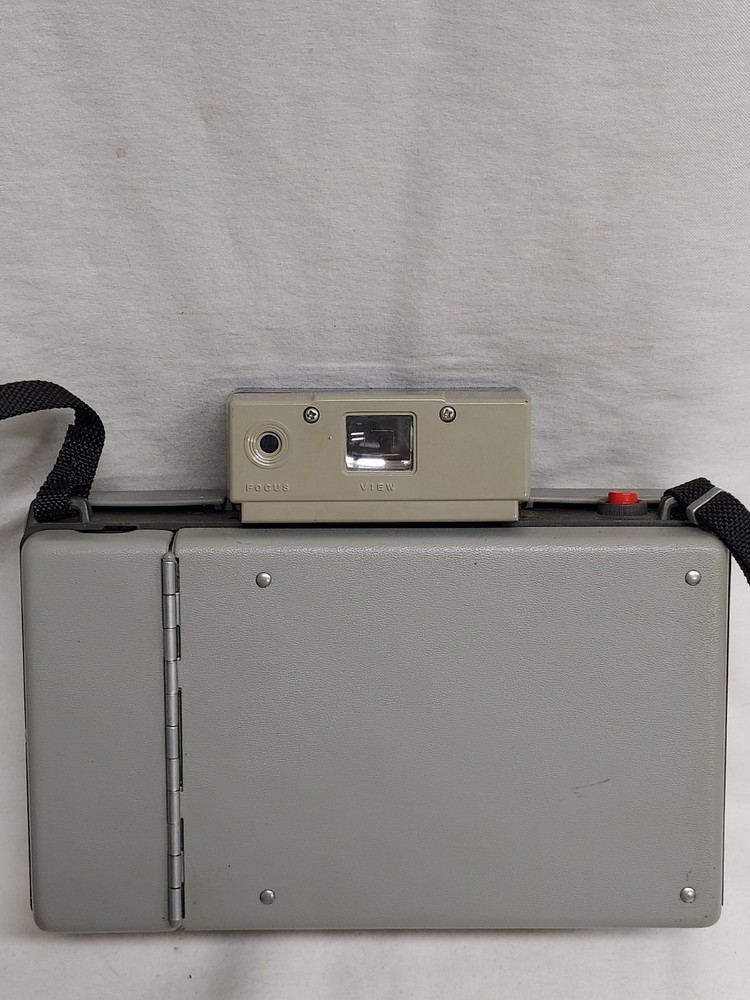 Polaroid 320 Land Camera with Strap, Cold-Clip, User Manual - Untested
