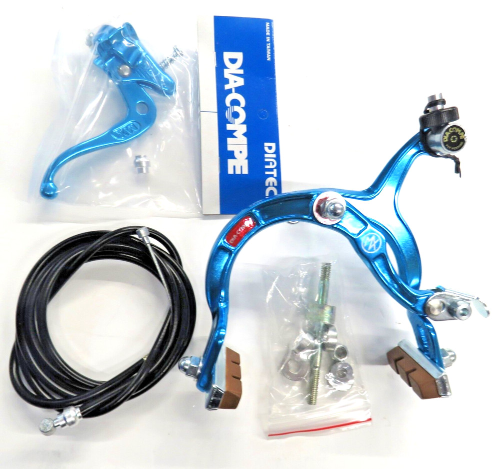 Dia-Compe Blue MX 1000 Sidepull Brake Caliper , Handle and Cable
