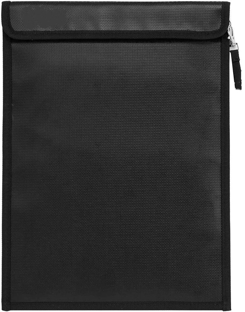 Fireproof Water Resistant Money Bag Upgrade Envelope Document File Pouch Case US