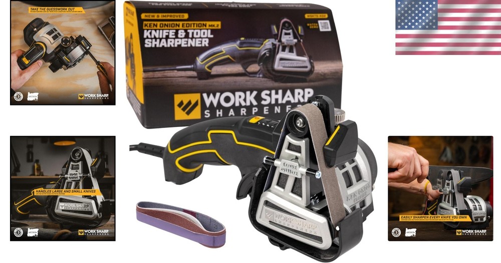 Knife Sharpener Tool Professional Adjustable Sharpening System for Knives Sci...