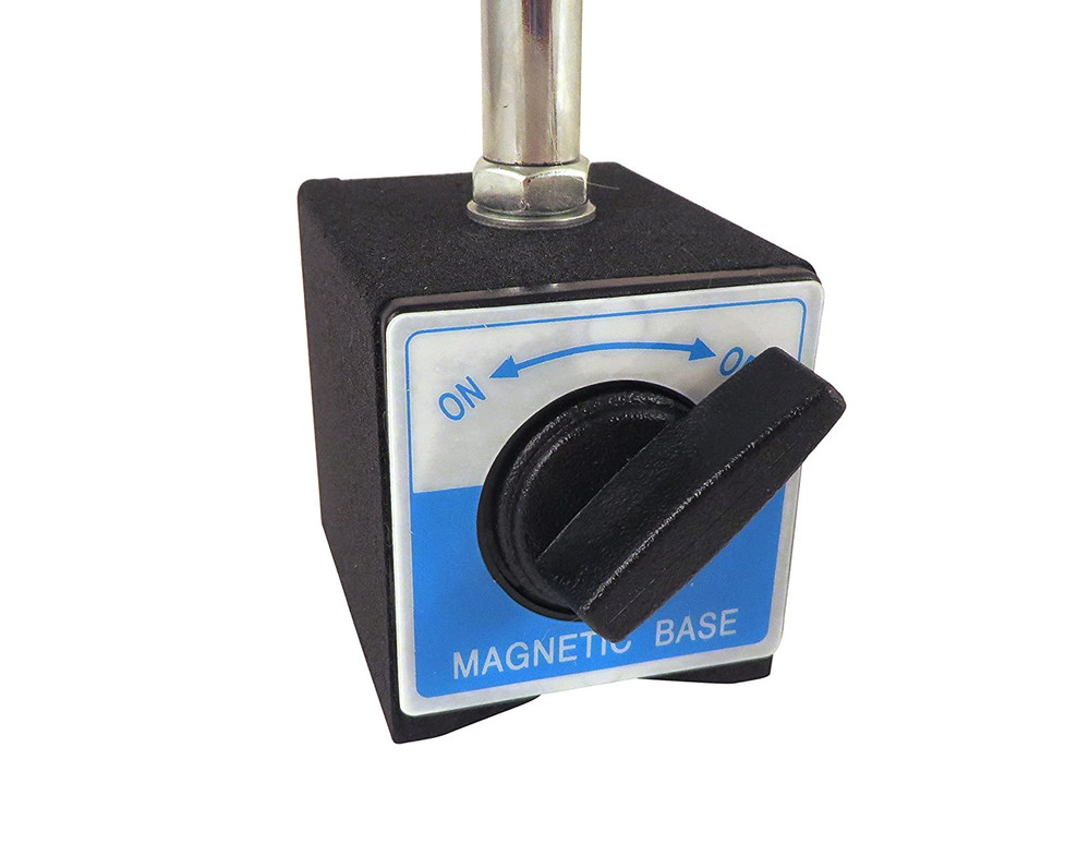 Precision Magnetic Base for Dial Test Indicator with Fine Adjustment