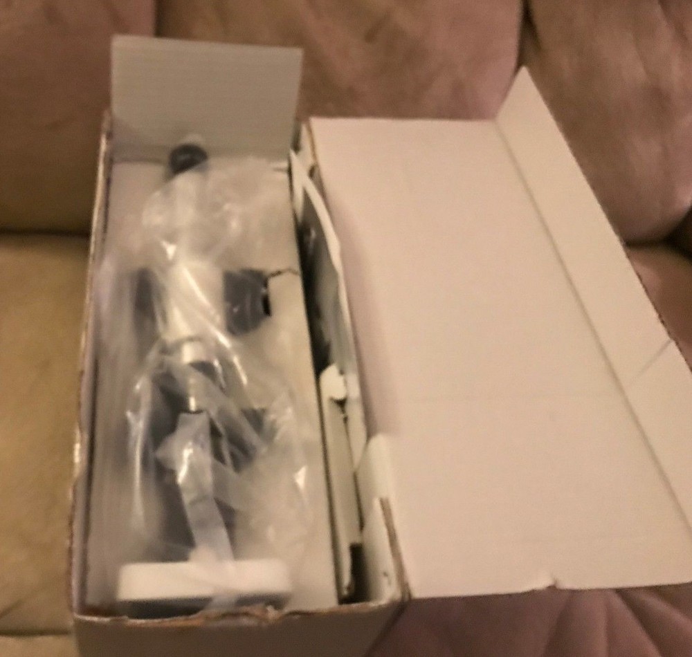 Student School Microscope 12" Tall White In Great Condition!