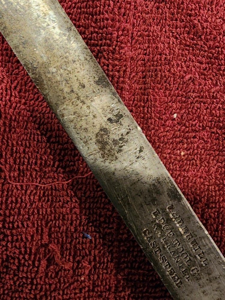 Vintage Underhill Edge Tool 7/8" Timber Framing Chisel