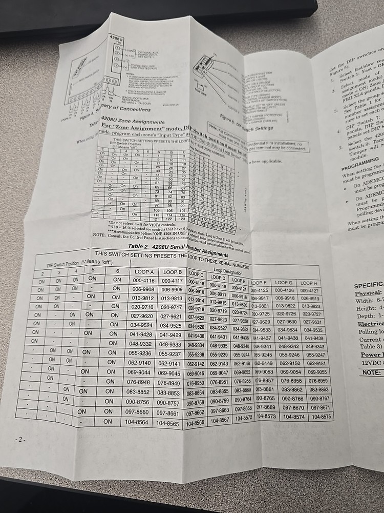 Honeywell 4208U V-Plex Universal 8-Zone Expander Module