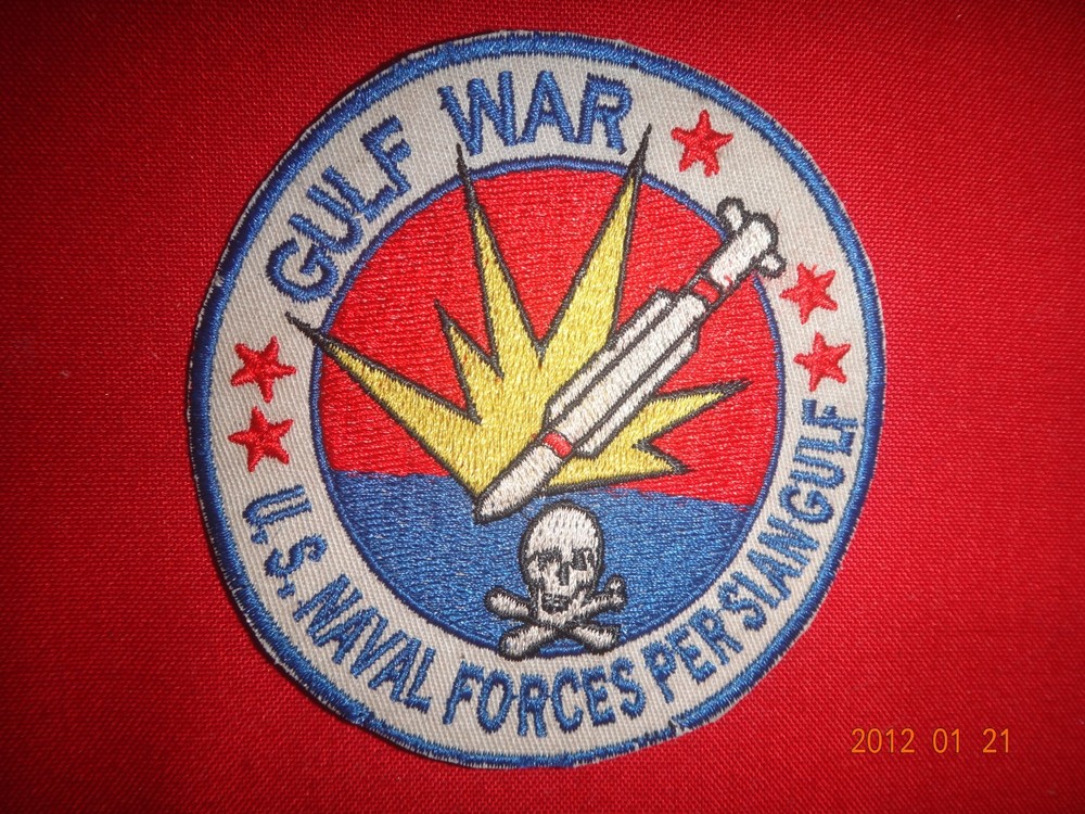 Gulf War US Naval Forces Persian Gulf Patch