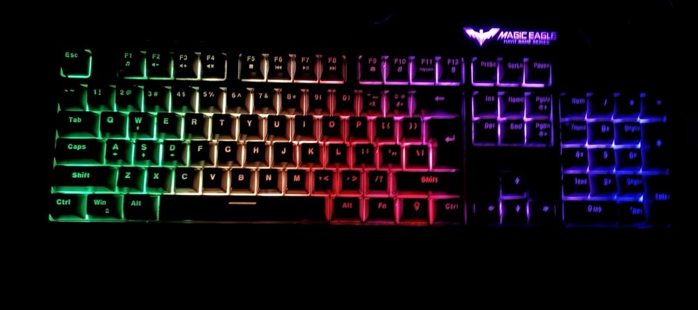 havit Magic Eagle Gaming RGB Keyboard & Programmable Mouse Wired USB MS732