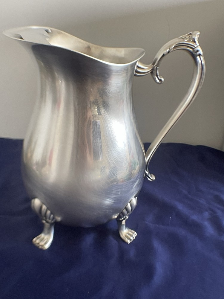 leonard silverplate pitcher