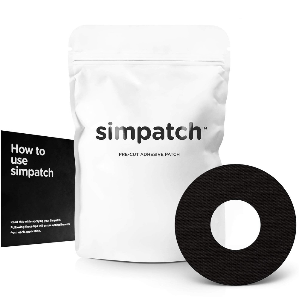 Adhesive Patch - Pack of 30 - Multiple Colors Available (Black)
