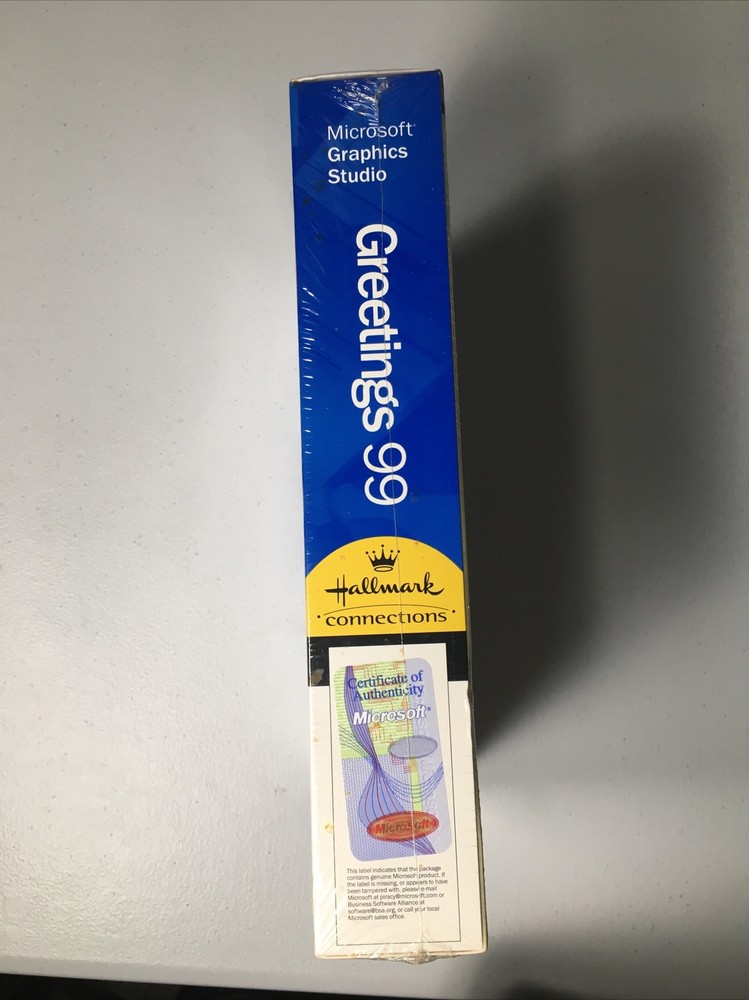 Microsoft Graphics Studio Greets 99 CD ROM