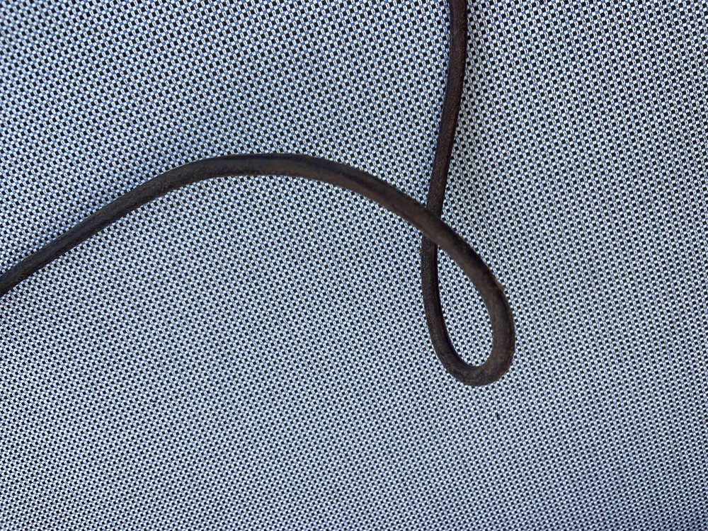 German WW2 leather cord rope