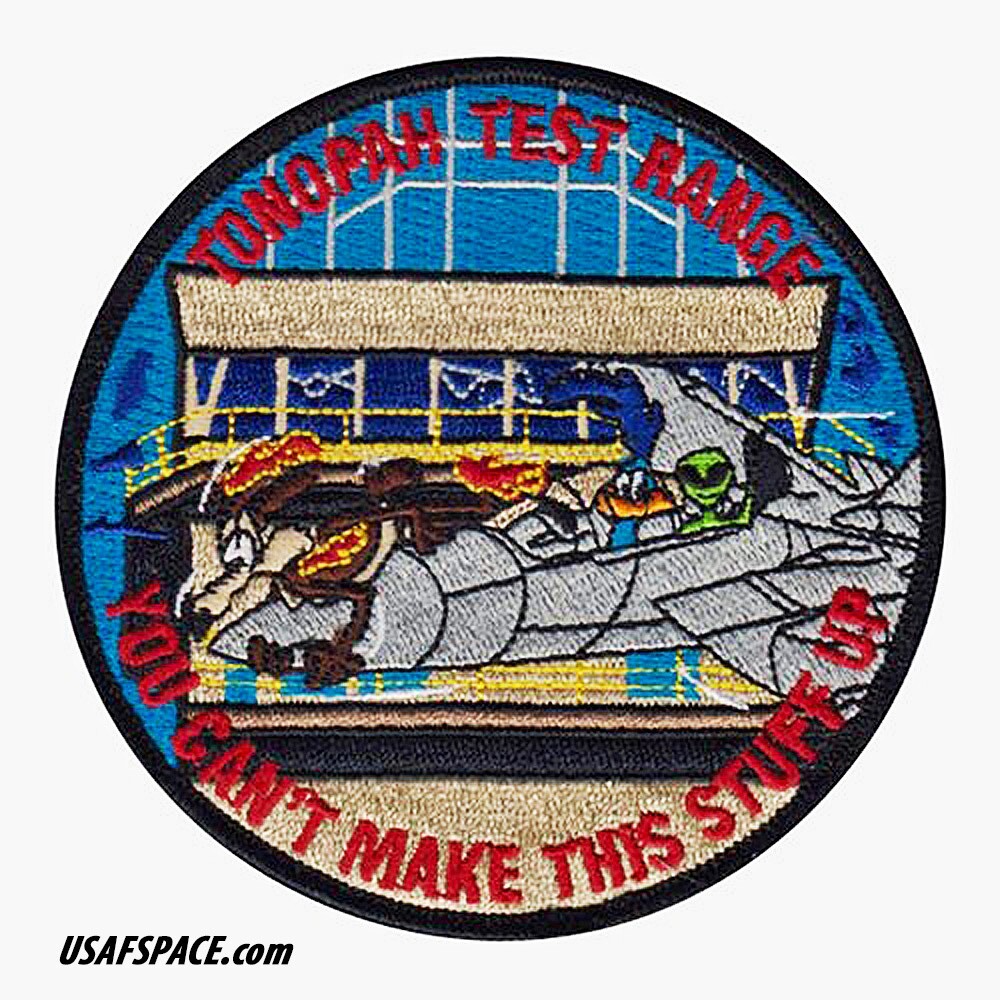 USAF TONOPAH TEST RANGE TTR -YOU CAN'T MAKE THIS STUFF UP- 2025-B61-12-VEL PATCH