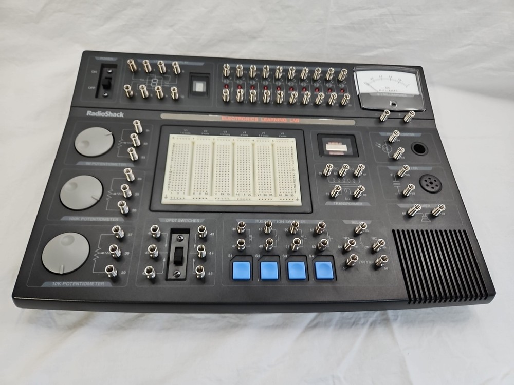 Radio Shack Electronics Learning Lab Kit Manuals parts Box Explore electronics