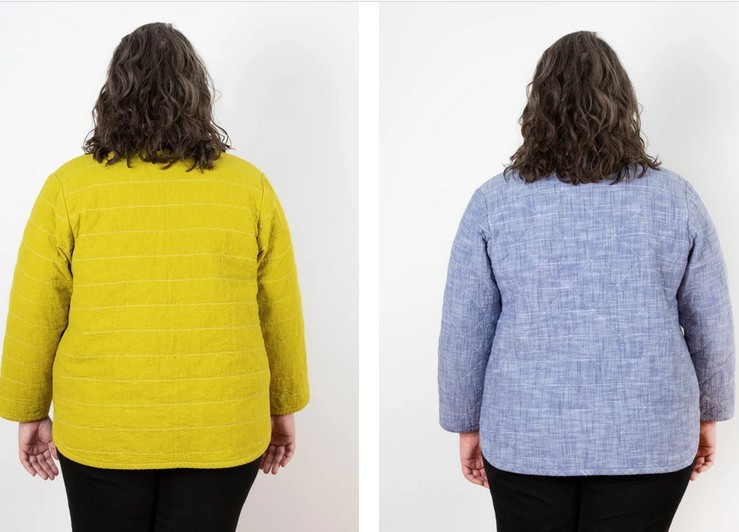 GRAINLINE STUDIO "TAMARACK JACKET" Size 14-32 Printed Sewing Pattern