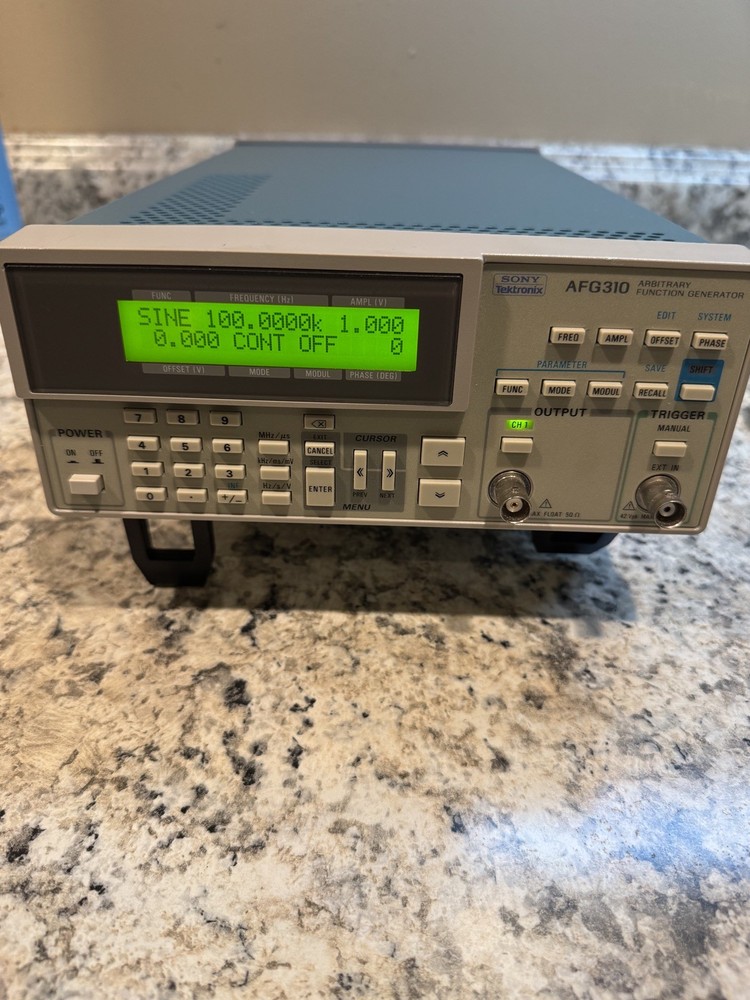 Sony Tektronix AFG310 Arbitrary Function Generator 16MHz - Powers On