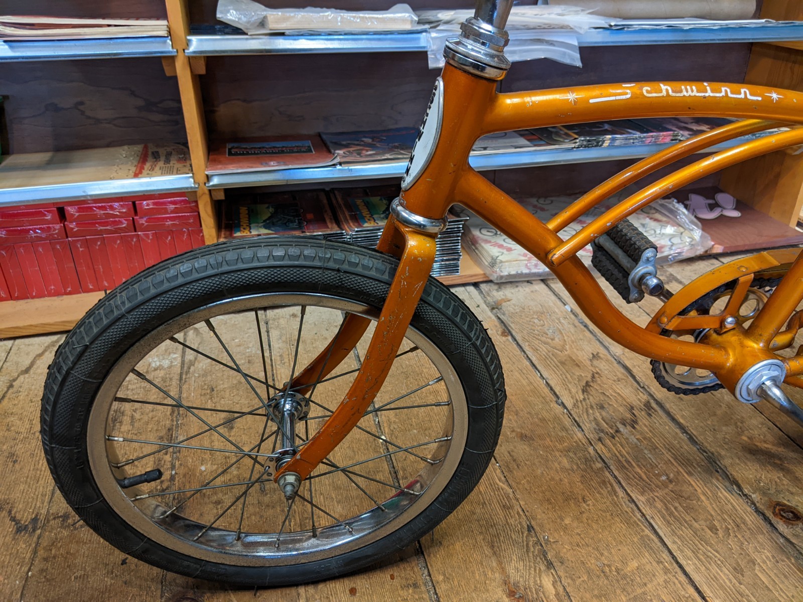 Original AD January 1968 Coppertone Schwinn Stingray Midget 16" Single Speed