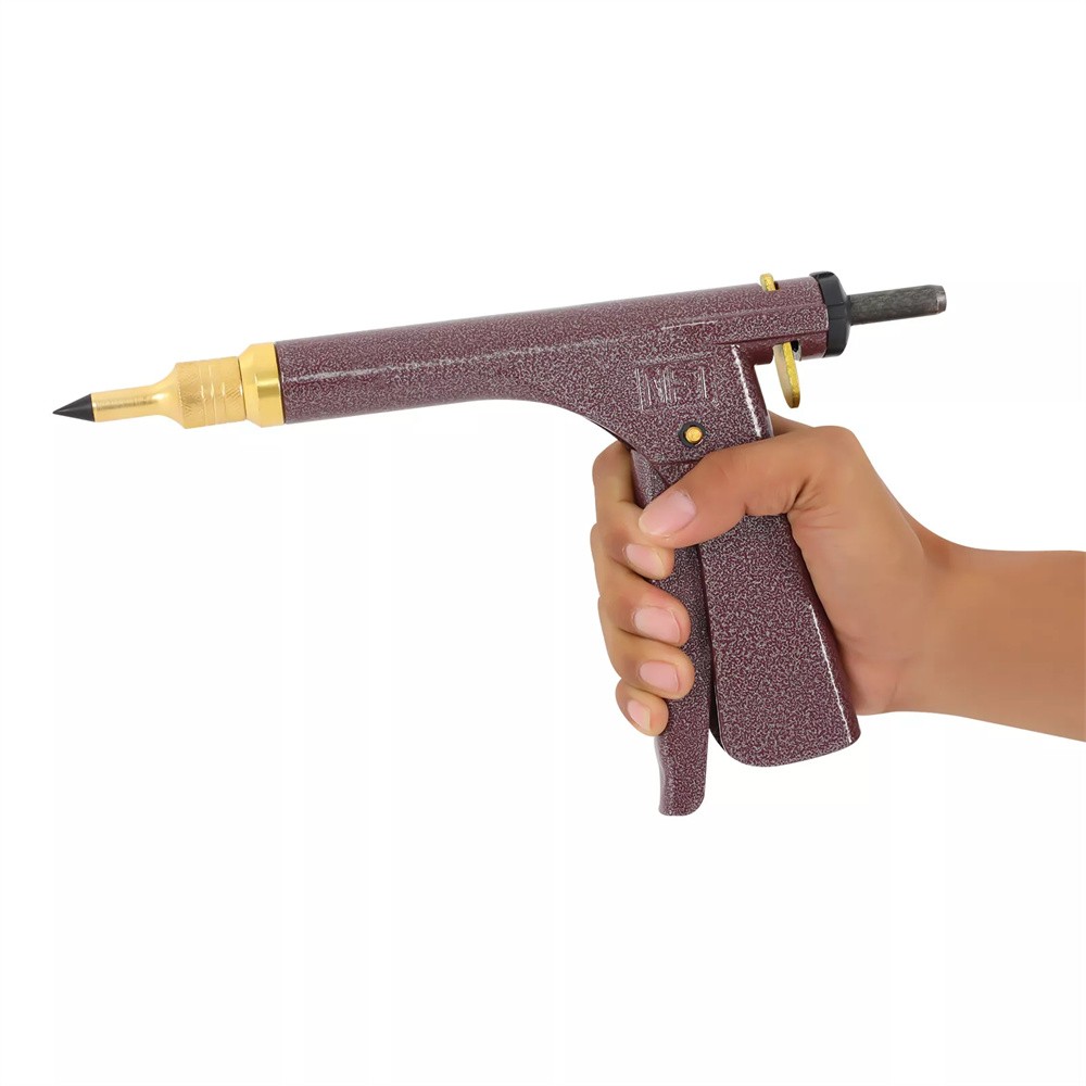 Tire Plugger Tubeless Tire Wheel Repair Gun Kit Mushroom Plug Probe Nozzle