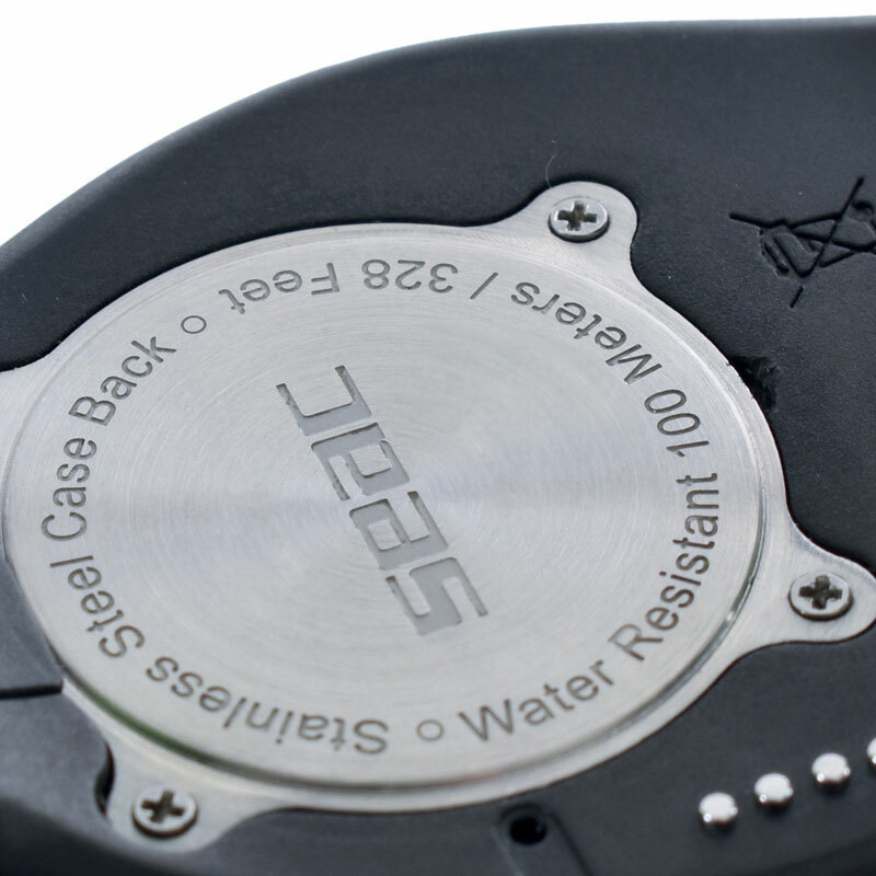 Seac Sub Action HR Black and Blue Computer Diver Diving Watch