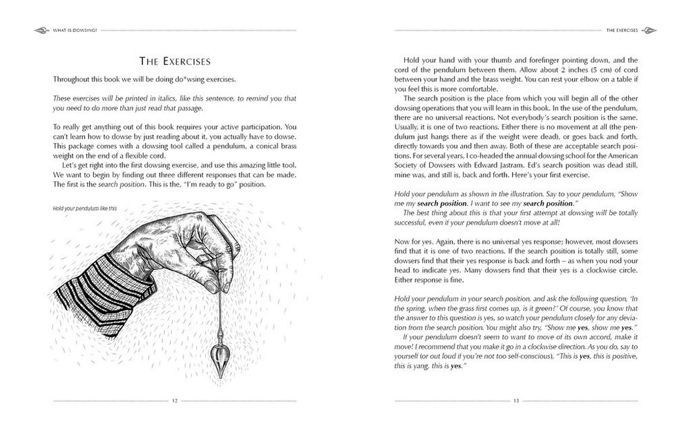 The Pendulum Kit – Divination Box Set with Pendulum, Dowsing & Astro Charts