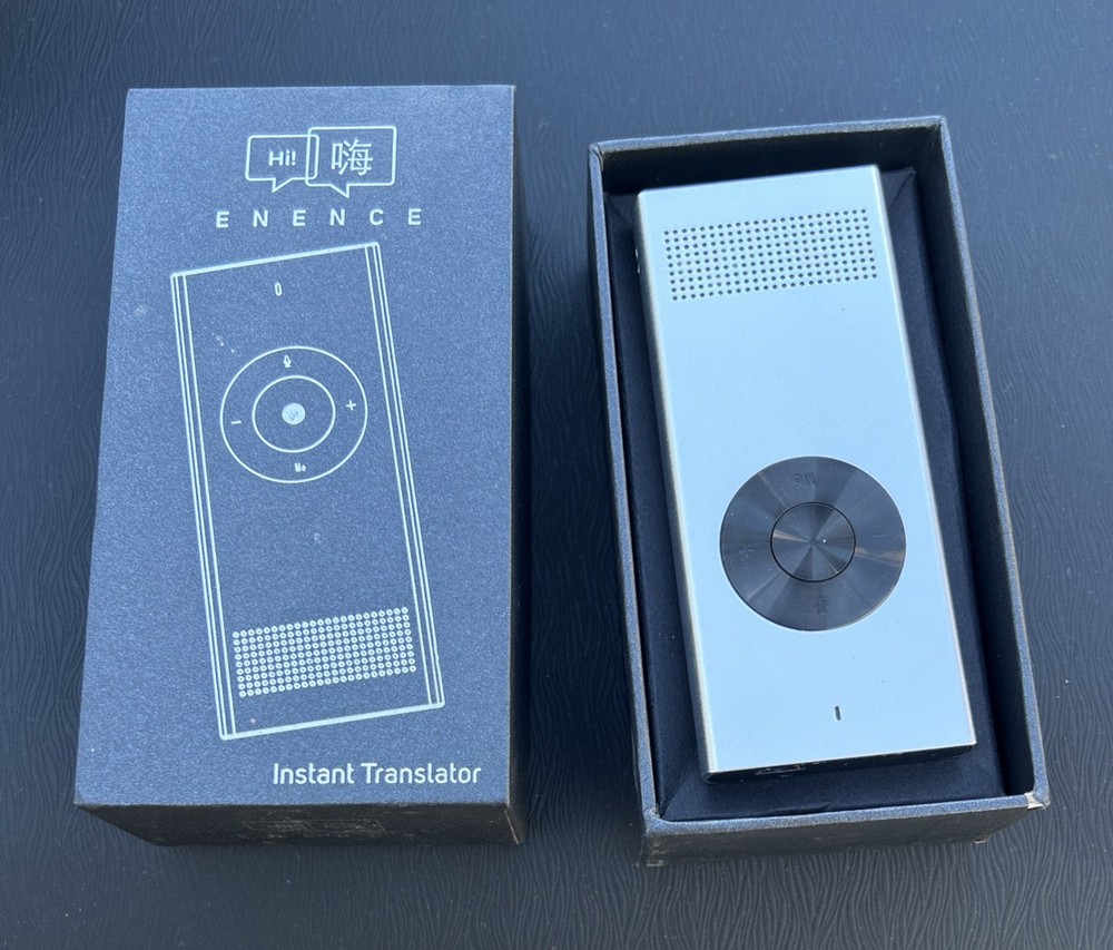 Enence Instant Translator Handheld Personal Language Assistant
