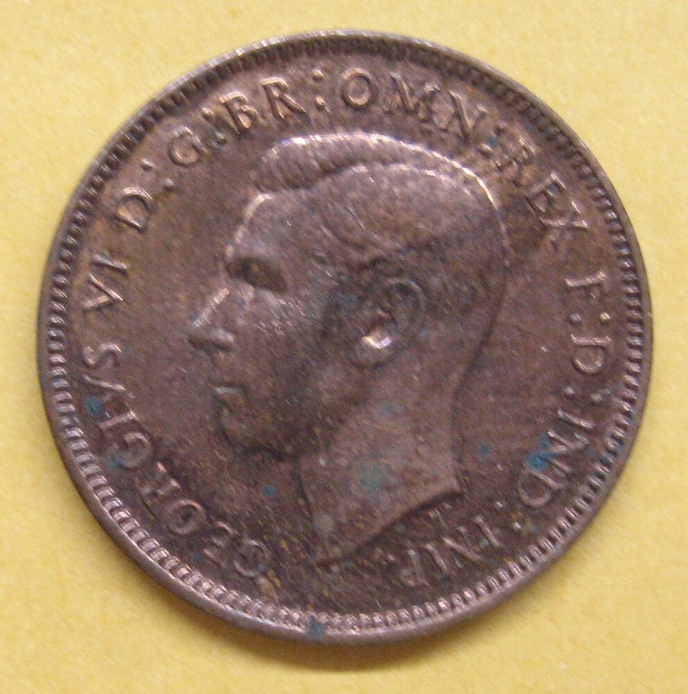 1947 Great Britain Farthing Take a Look