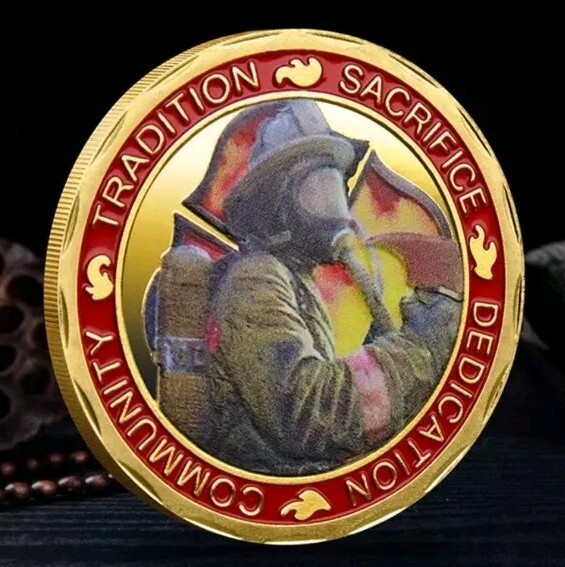 Firefighter St. Florian Challenge Coin Collectable