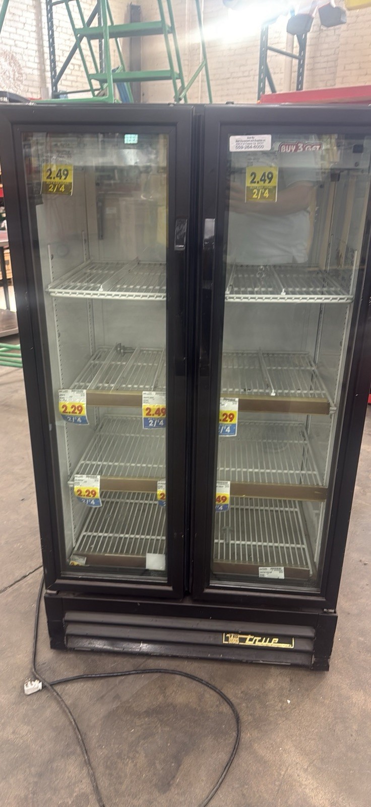 Commercial Refrigerator Glass Door Beverage Display Merchandiser