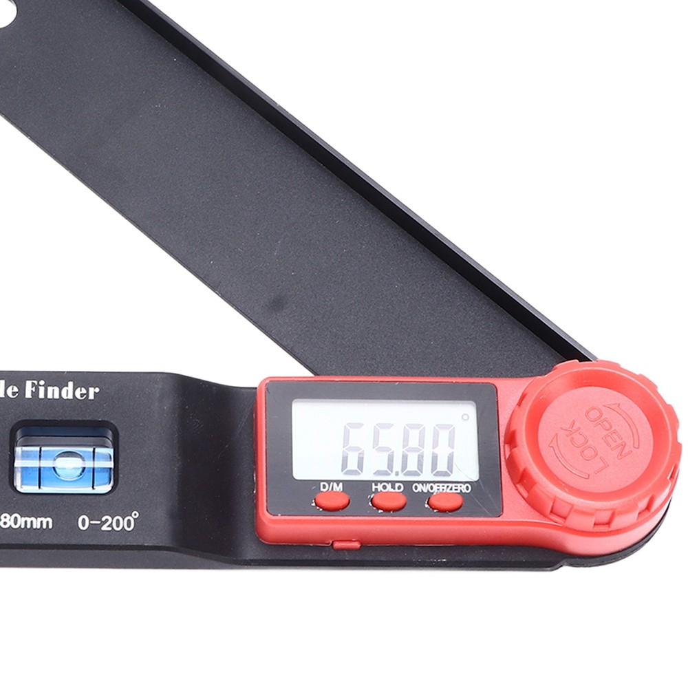 0200° Digital Display Angle Finder High Accuracy Electronic Level