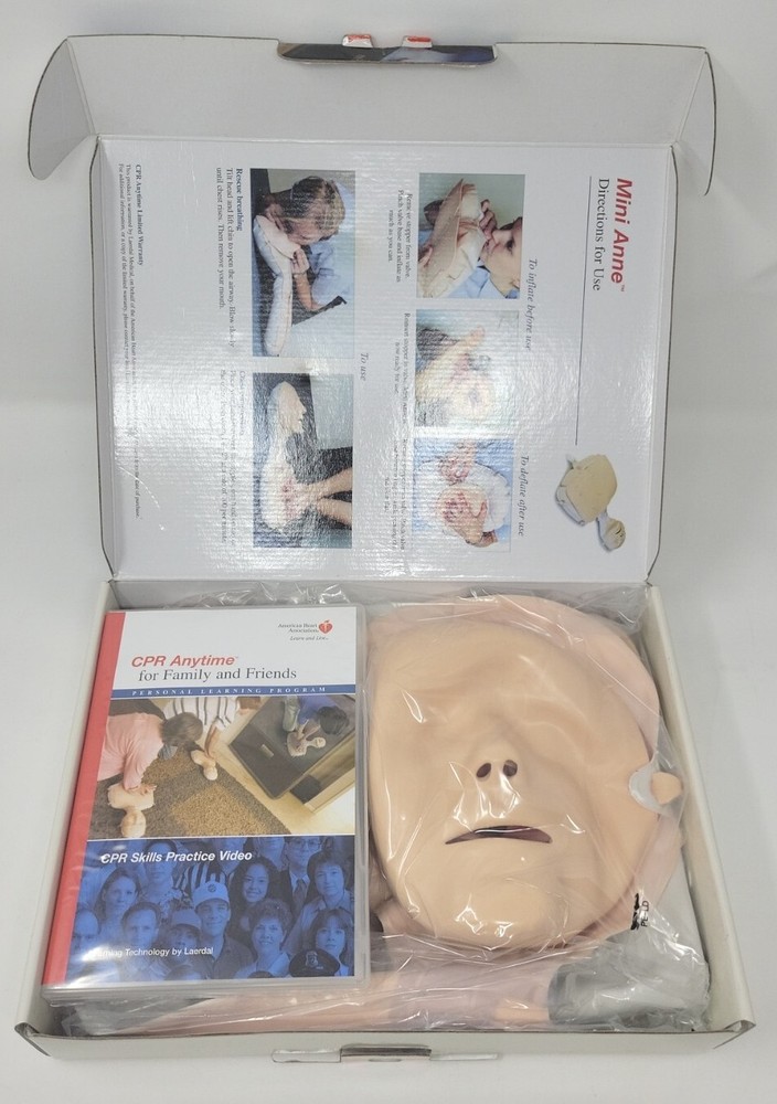 CPR Anytime Family And Friends Personal Learning Program Full Kit