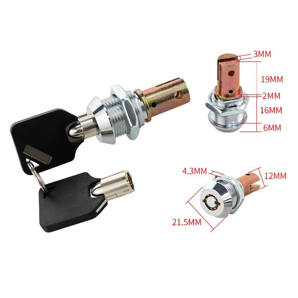 Tamper Resistant Toolbox Locks with Two Keys Enhancing Your Storage Security