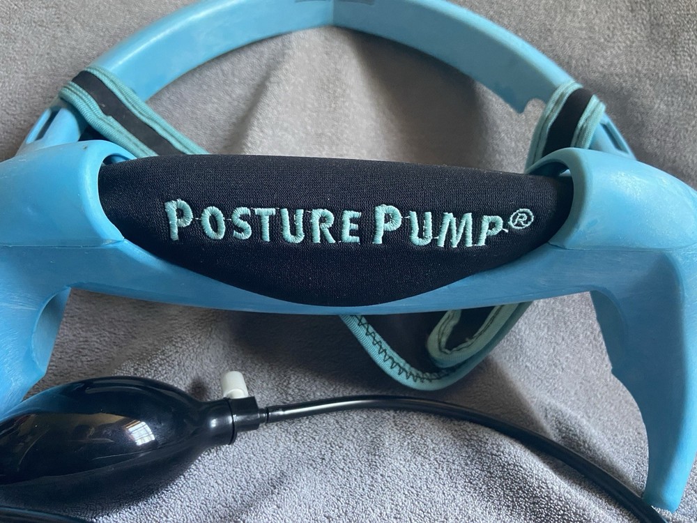 Posture Pump Professional Model 1000 Neck Back Exerciser Cervical Disc Hydrator