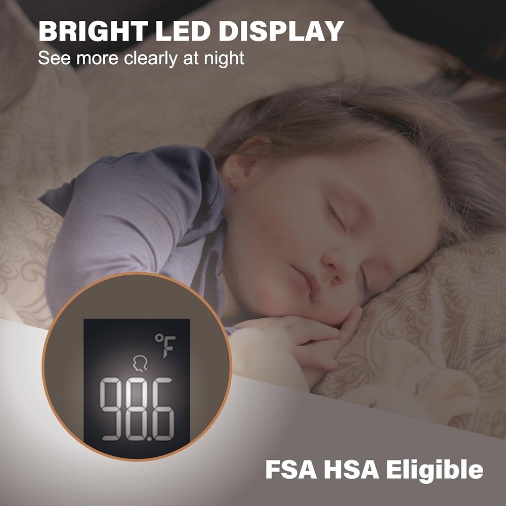 Touchless Forehead Thermometer for Adults & Kids
