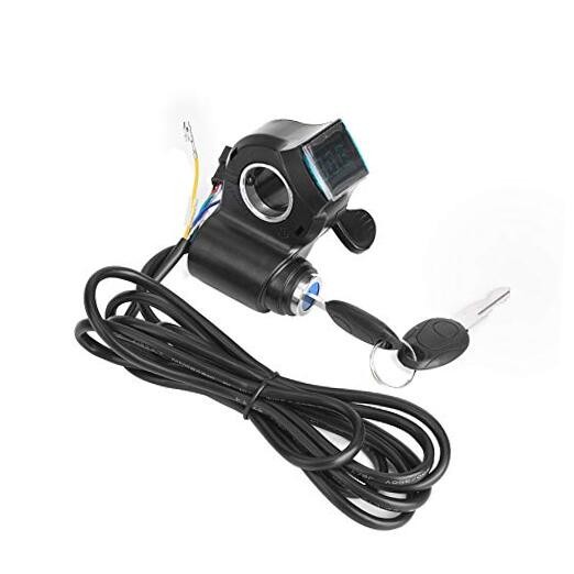 Thumb Throttle, Speed Control with Key Lock Electric Throttle LCD Display