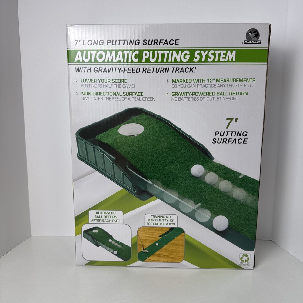 Club Champ Auto Putting System 7' long putting surface