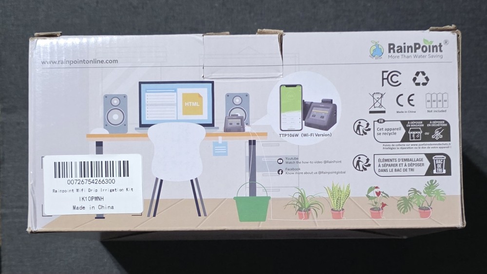 RAINTPOINT Automatic Watering System, Plant Self Watering System Automatic Drip
