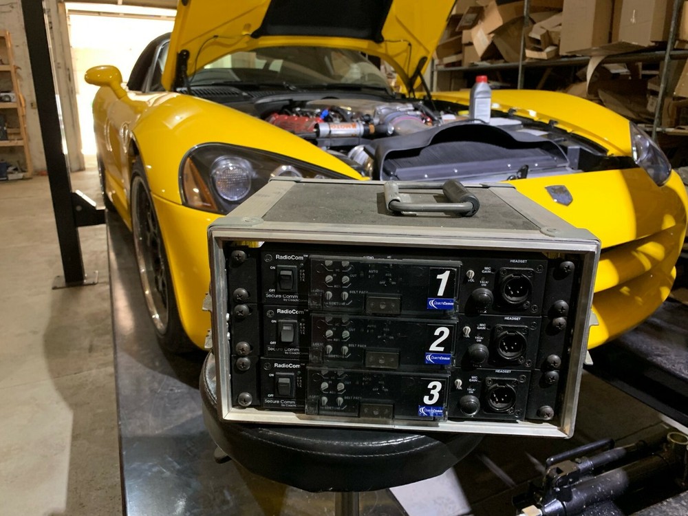 3 Telex Radiocom BTR500 Professional Wireless Intercoms System Base Station