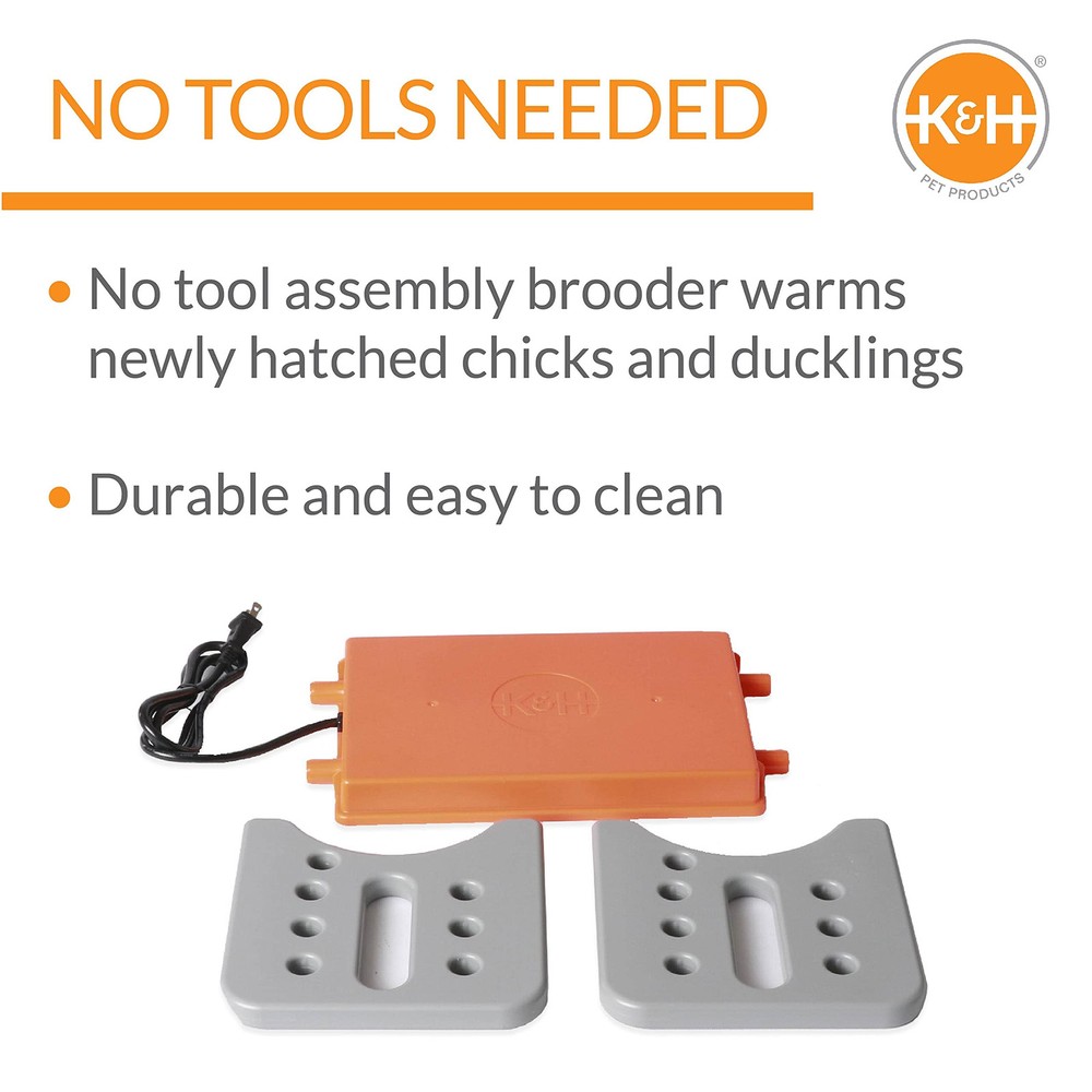 Chicken Brooder Heater for Chicks Ducklings, Adjustable Heating Plate for Bro...