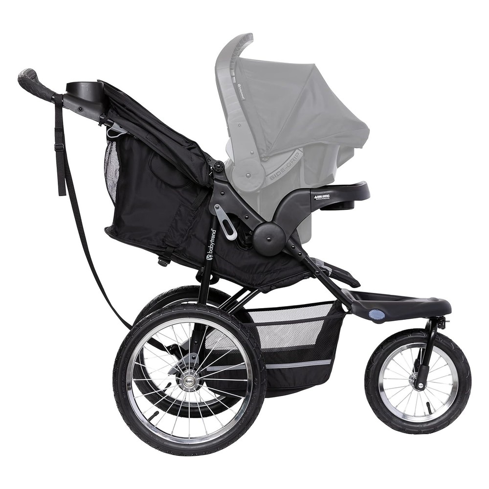 Lightweight Jogger Stroller, Dash Black