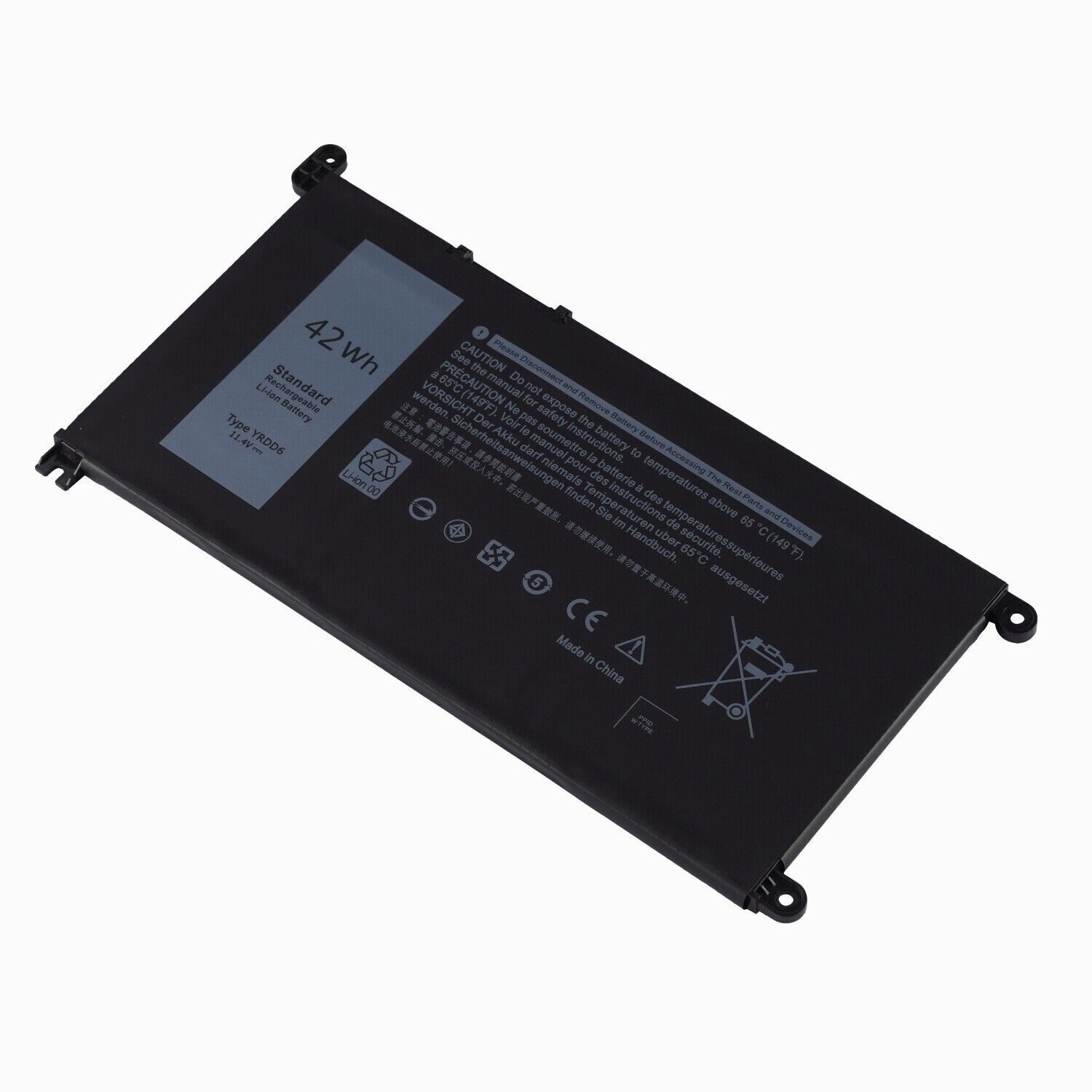 YRDD6 Battery For Dell Inspiron 3493 3582 3583 3584 3593 3793 5480 42Wh 11.4V US