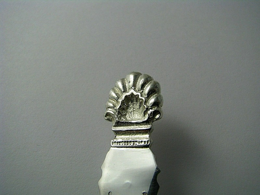 SOLID SILVER BOOKMARK CLIP PAGE MARK 800 Silver ca1960s Excel Cond Rare