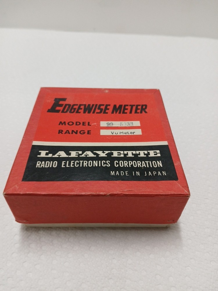 Edgewise Meter Model 99 5033 VUMETER