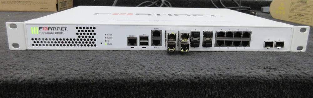 FortiNet FG-600D VPN Security Firewall