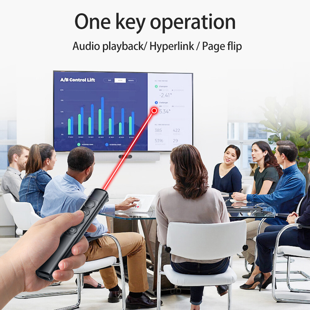 Presentation Pointer 2.4G Demonstration Pen R4T6