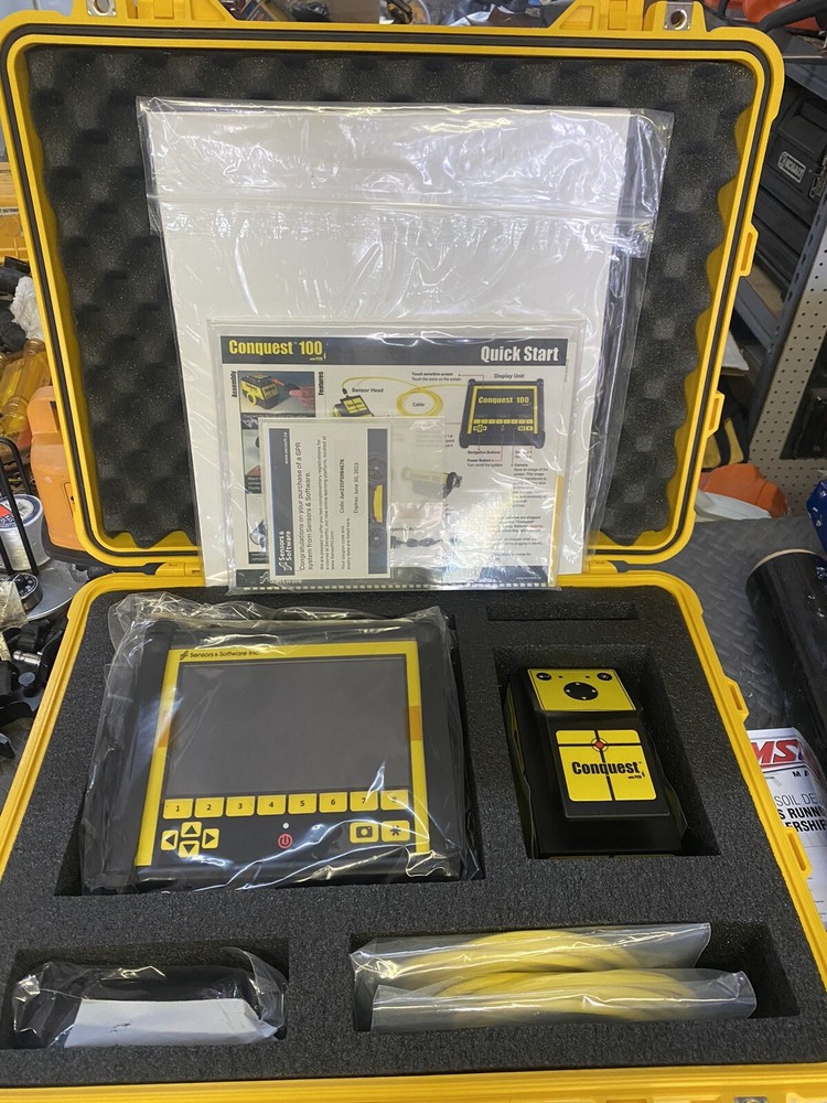 Sensors & Software Conquest 100 Concrete Scanner (Enhanced Version) GPR