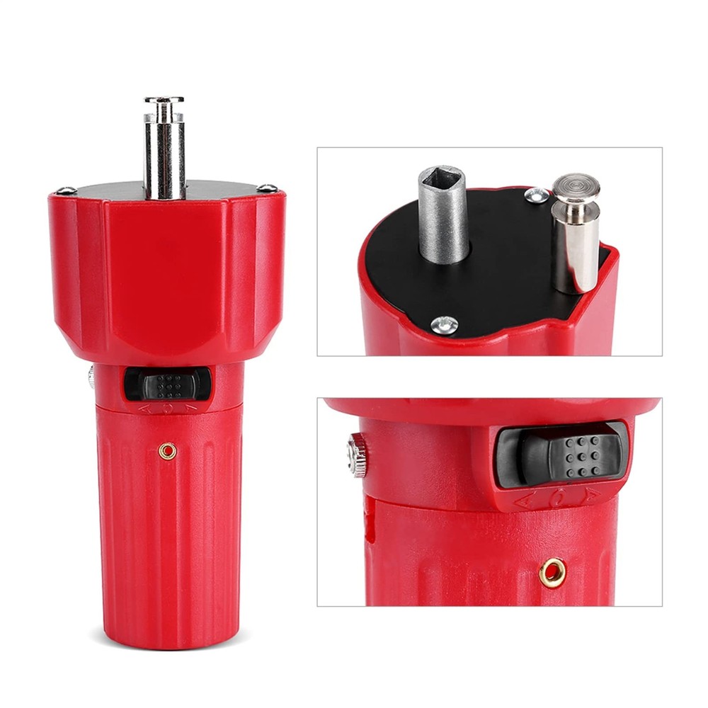 Barbecue Grill Rotator Motor, Red Solid Construction Electric Replacement Rot...
