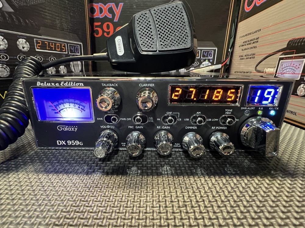 Galaxy DX-959G CB *PERFORMANCE TUNED+RECEIVE ENHANCED+FREQUENCY ALIGNED+ECHO