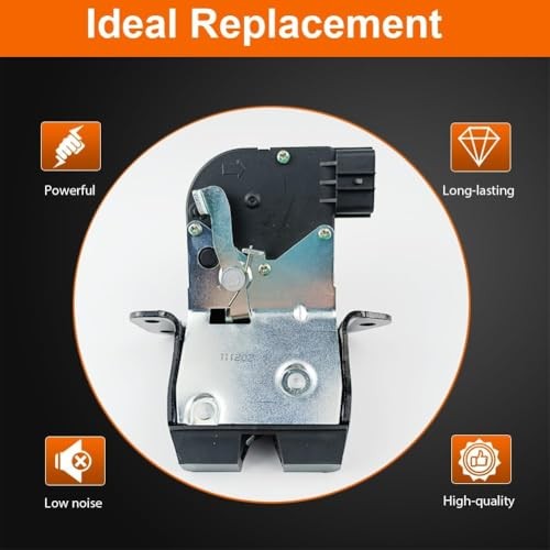 Trunk Latch Compatible with 2012-2017 Veloster Rear Tail Gate Lock Actuator